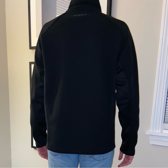 Spyder Quarter Zip, Black (Size Medium) Like New! - Picture 3 of 5